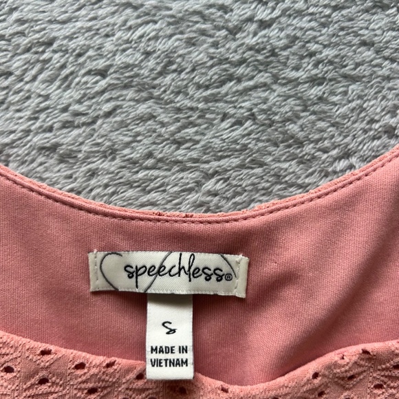 Speechless Women's Small Midi Pink Dress - Picture 4 of 12